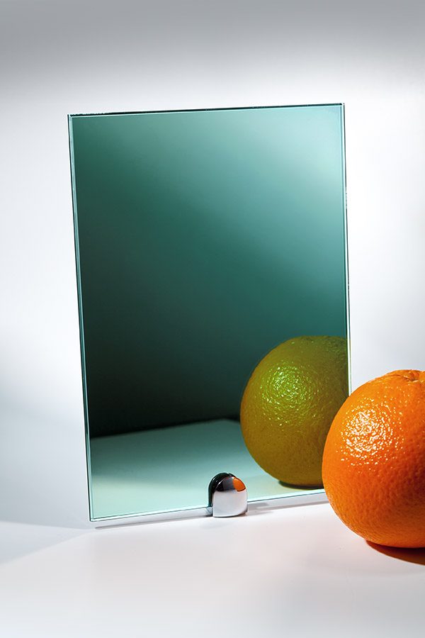 Зеркало цветное зеленое